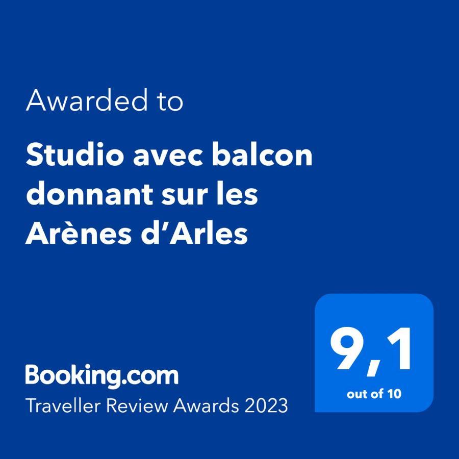 Studio Avec Balcon Donnant Sur Les Arenes D'Arles Exterior foto